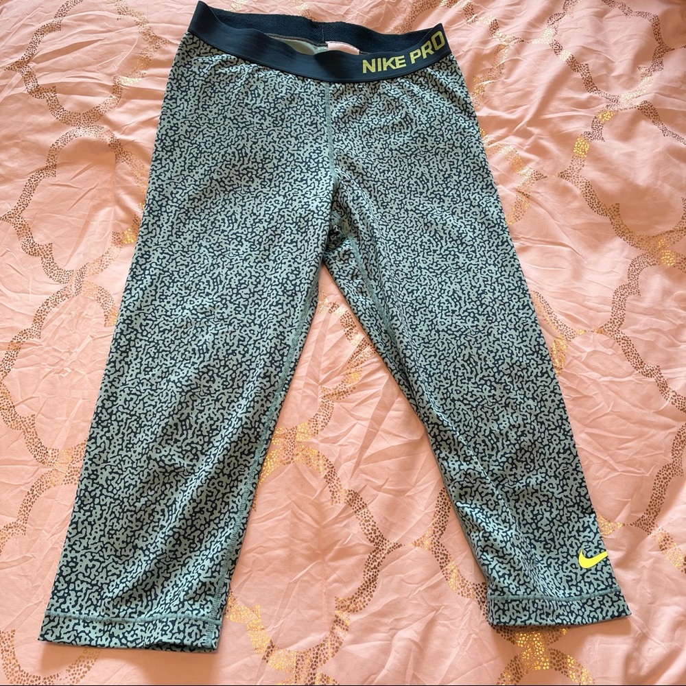 Nike running compression tight leggings medium